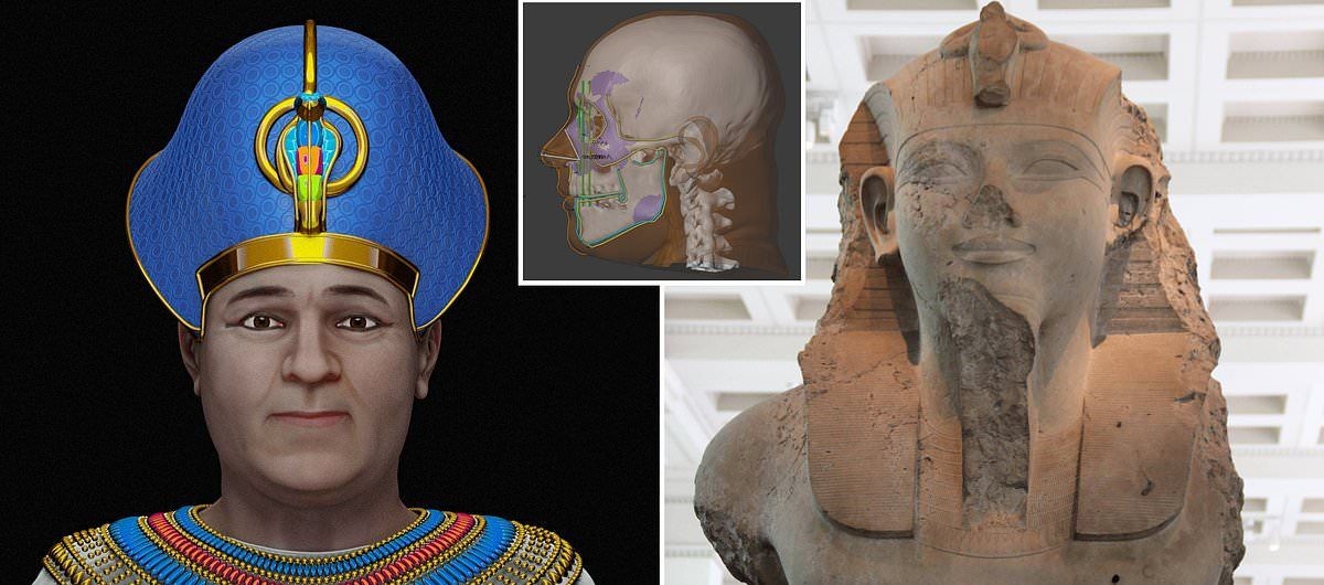 Воссоздание лица Аменхотепа III: удивительная история за фасадом легенды