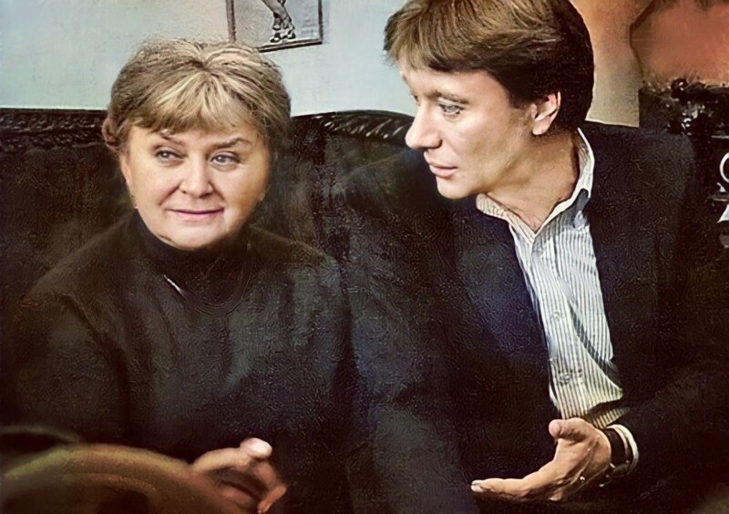Миронов с мамой Марией Владимировной