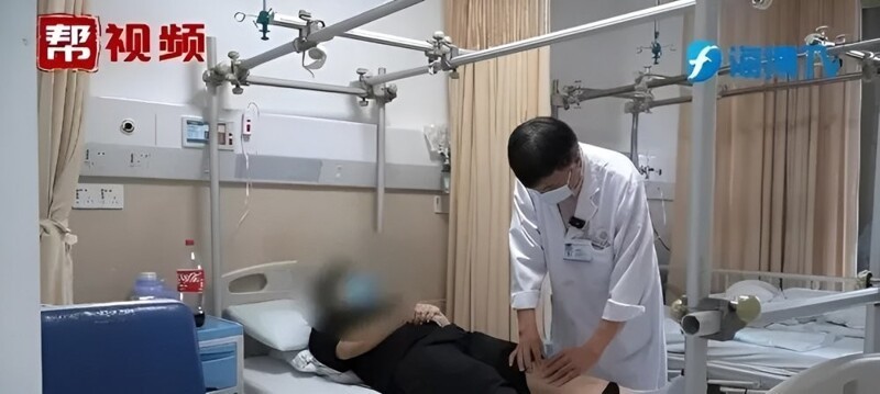 35-летний китаец сломал бедренную кость в результате кашля