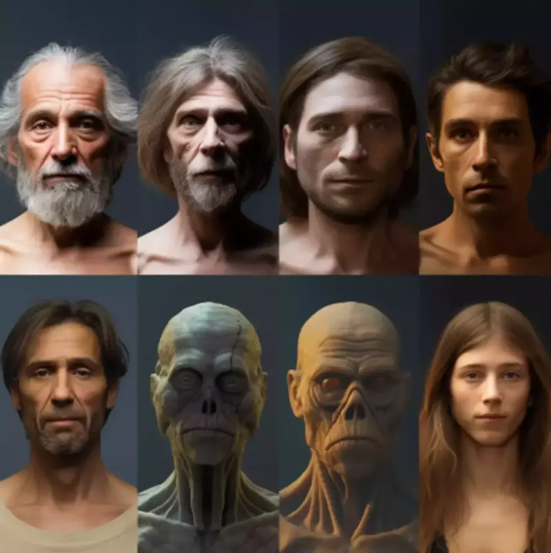 Нейросеть показала, как будут выглядеть люди через тысячу лет