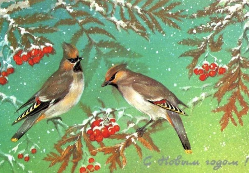 Советские открытки с Новым Годом №44