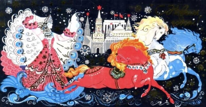 Советские открытки с Новым Годом №3