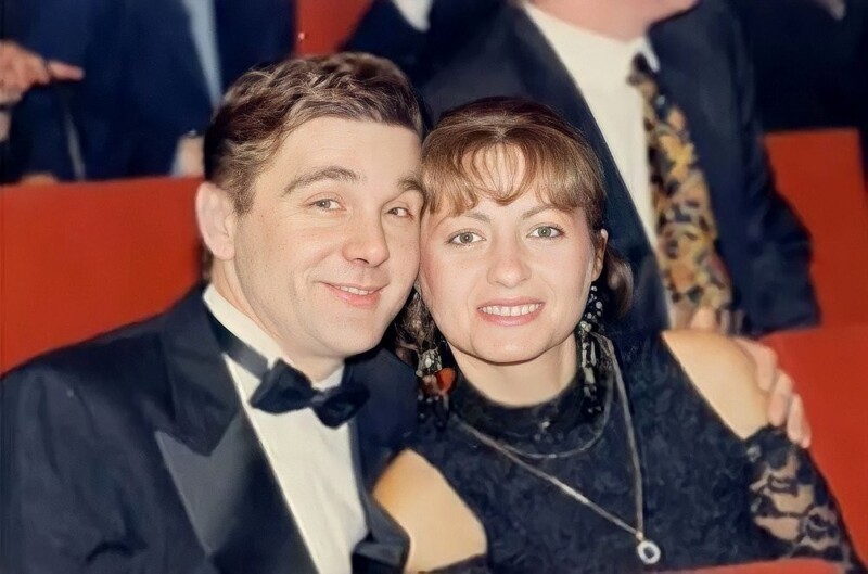 Сергей Маковецкий с супругой Еленой.