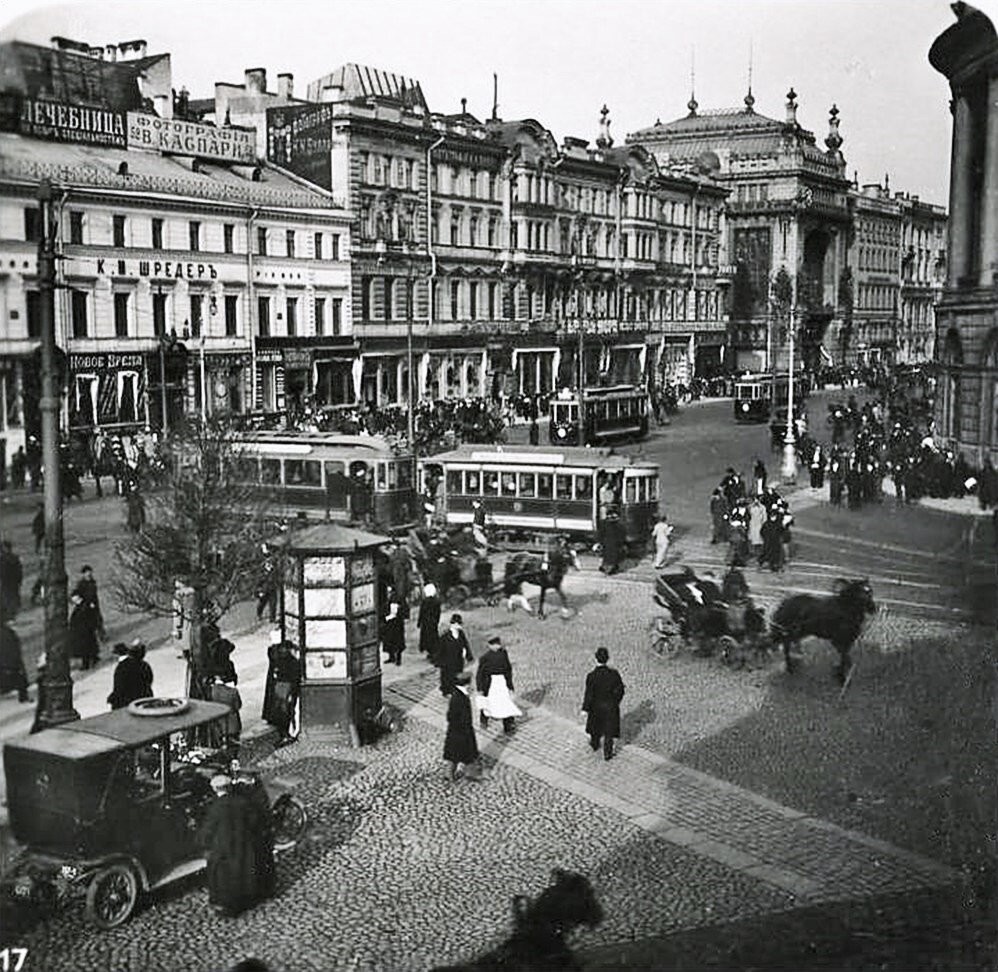 Прогулка по Санкт-Петербургу 1912 года