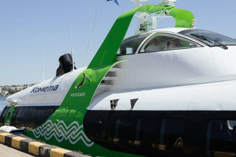 ГТЛК приняла скоростное пассажирское судно СПК «Космонавт Павел Попович»
