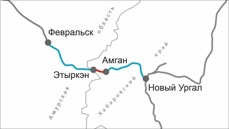 Открыто движение поездов по второму пути на перегоне Этыркэн — Амган в Хабаровском крае