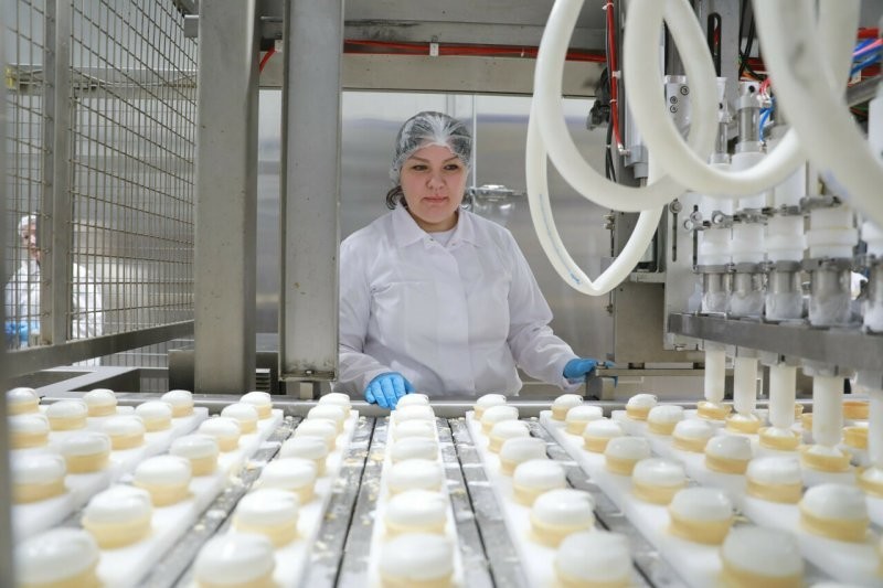 Шесть новых линий по производству мороженого открыты на фабрике «Айсберри-ФМ» в Ярославской области