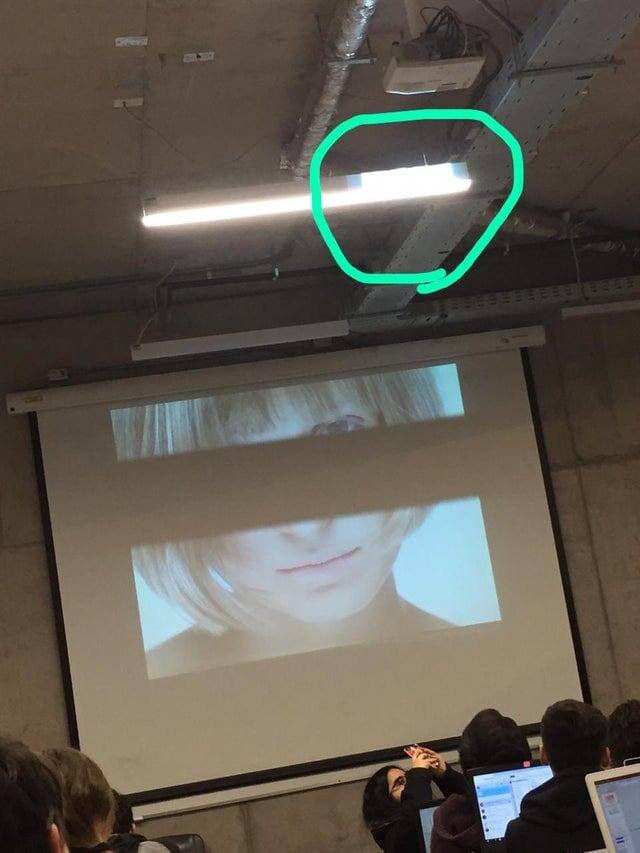 Идеально продуманное расположение проектора. Часть вторая