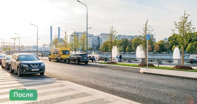 Как изменилась одна из самых старинных набережных в центре Москвы⁠⁠