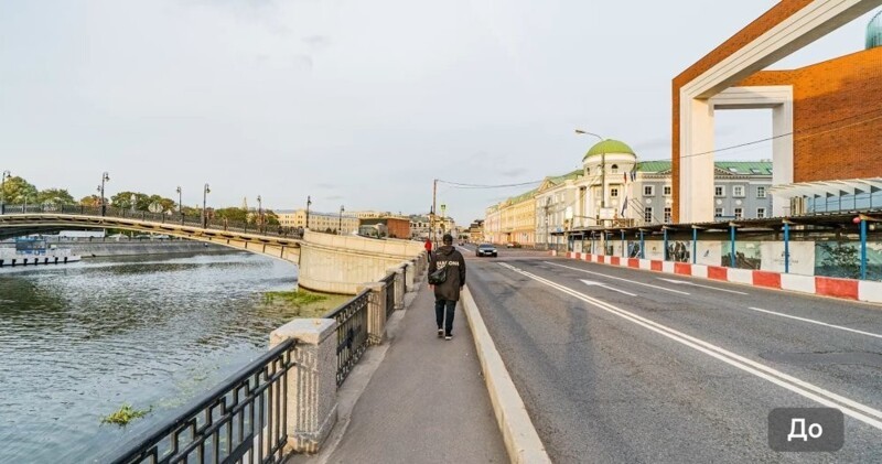 Как изменилась одна из самых старинных набережных в центре Москвы⁠⁠