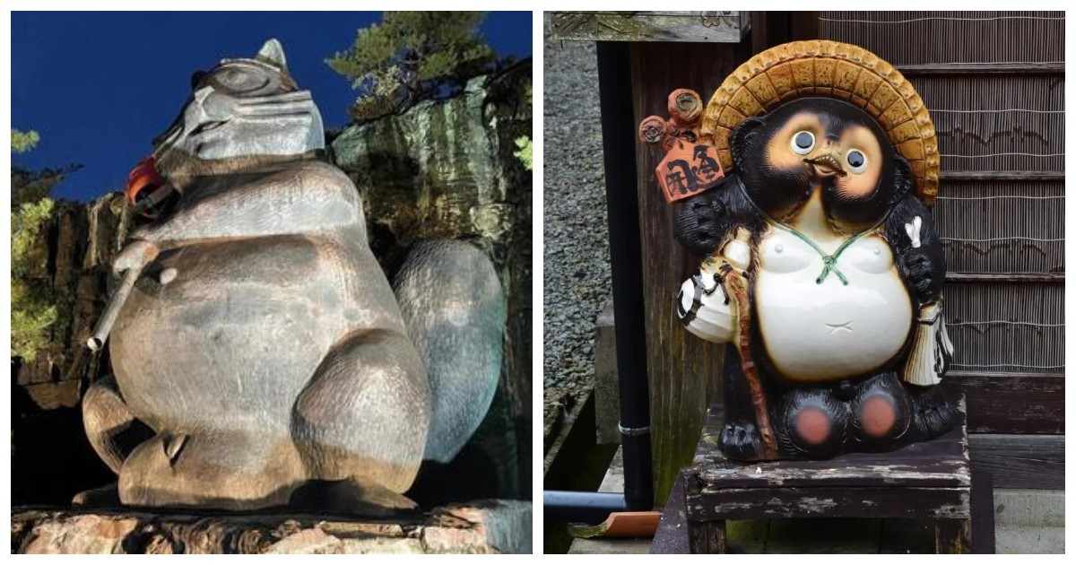 Статуя озорной енотовидной собаки Кинчо и её история