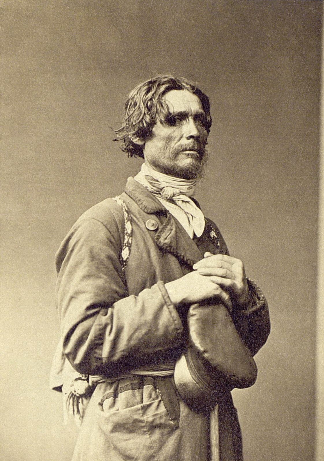 Портрет мужчины. Санкт-Петербург, 1860-е. Автор В. А. Каррик