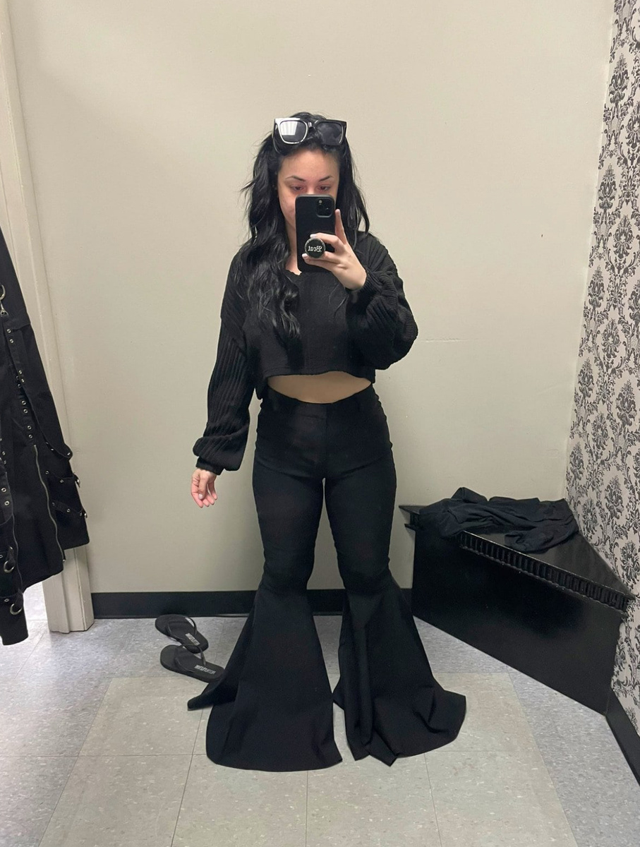 Стандартные брюки обычно волочатся по полу