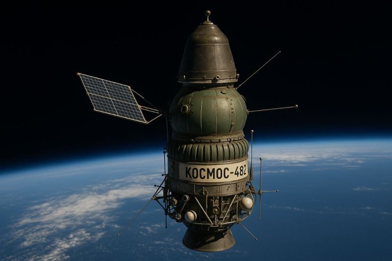 Советская станция «Космос-482» в мае упадёт на Землю