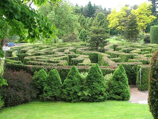 Лабиринт в саду Ван Дусена: путешествие сквозь время и зелень