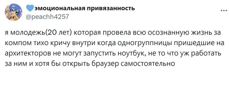"Молодёжь не может две кнопки нажать": в Твиттере раскритиковали зумеров, не разбирающихся в настройках компьютеров