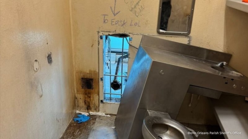 Дерзкий побег совершили 10 заключенных в тюрьме Нового Орлеана