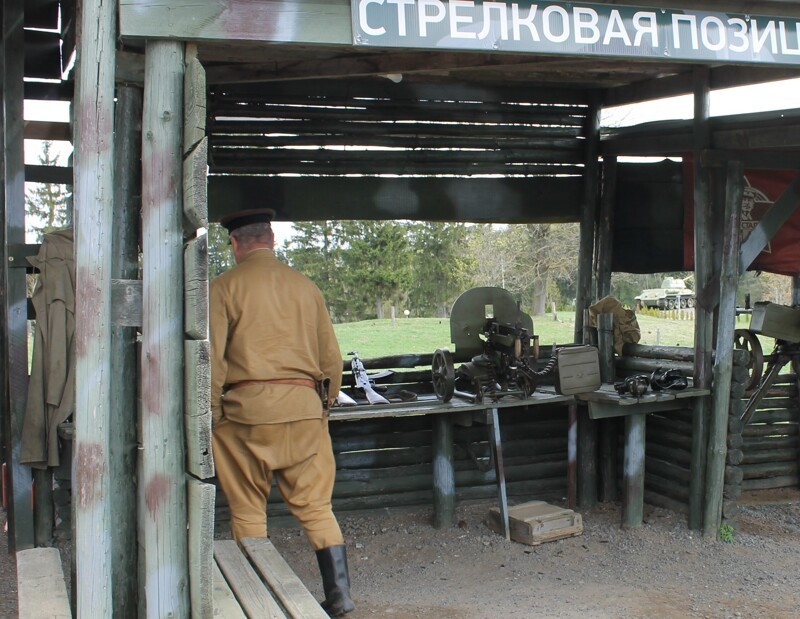 На "Линии Сталина"