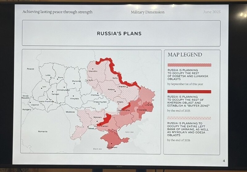 Россия планирует забрать всё до Днепра, а также Одессу и Николаев