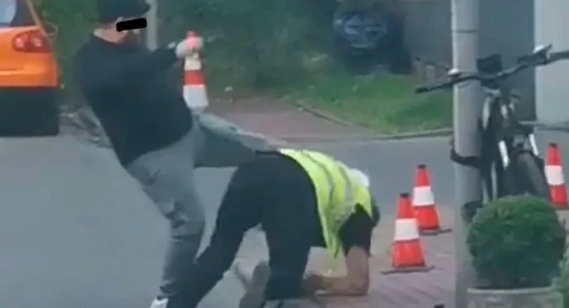 В Варшаве иностранец жестоко избил охранника