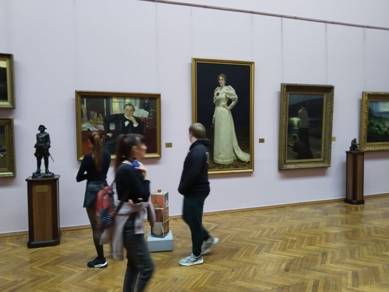 В залах главного художественного музея Беларуси
