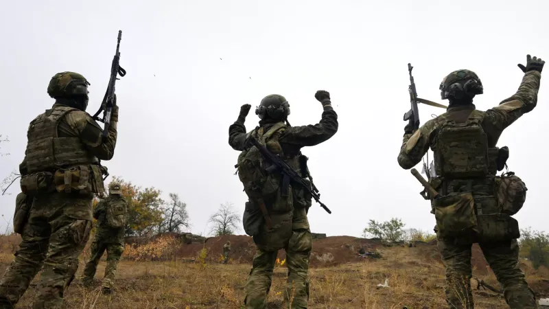 Российские военные полностью освободили территорию ЛНР