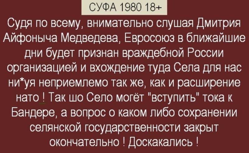 Лишь о политике