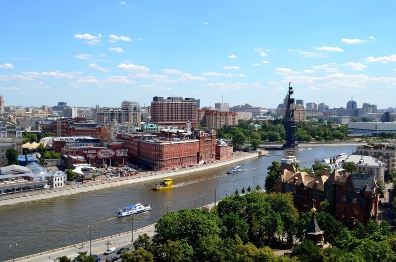 Самый живописный маршрут по набережным Москвы
