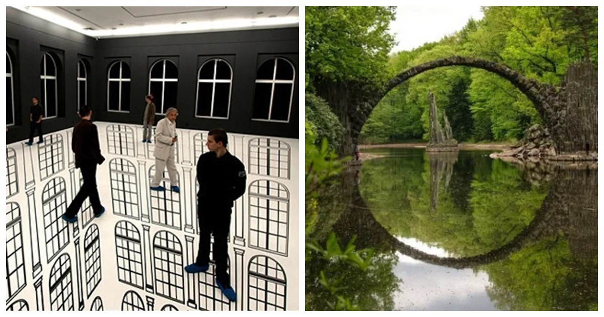 7 мест, где царит оптическая иллюзия