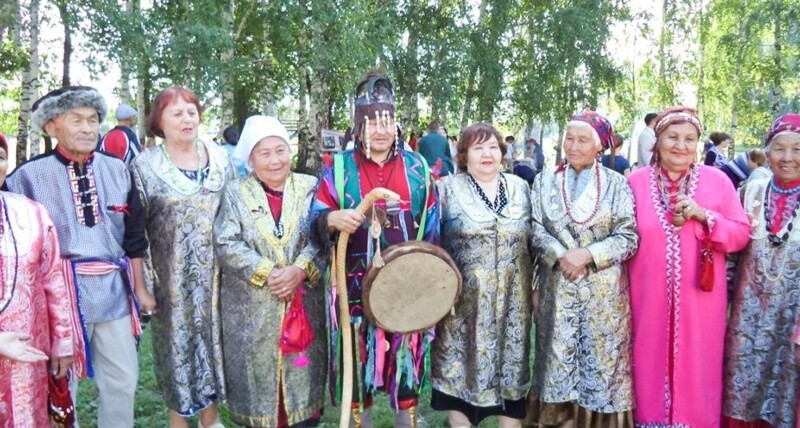 Кумандинцы, люди-лебеди