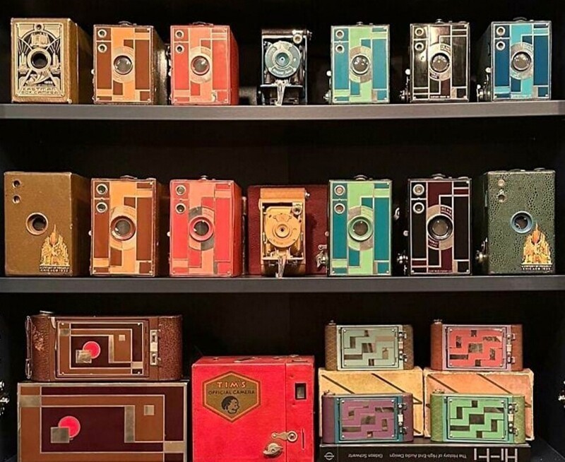 16. Полная линейка камер Kodak 1920-30-х, созданных легендарным Уолтером Дорвином Тигом