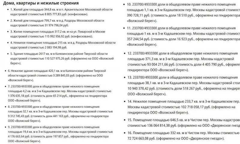 Усадьбы, авто, оружие: Генпрокуратура просит конфисковать имущество экс-замминистра обороны Иванова на сумму 1,2 млрд рублей