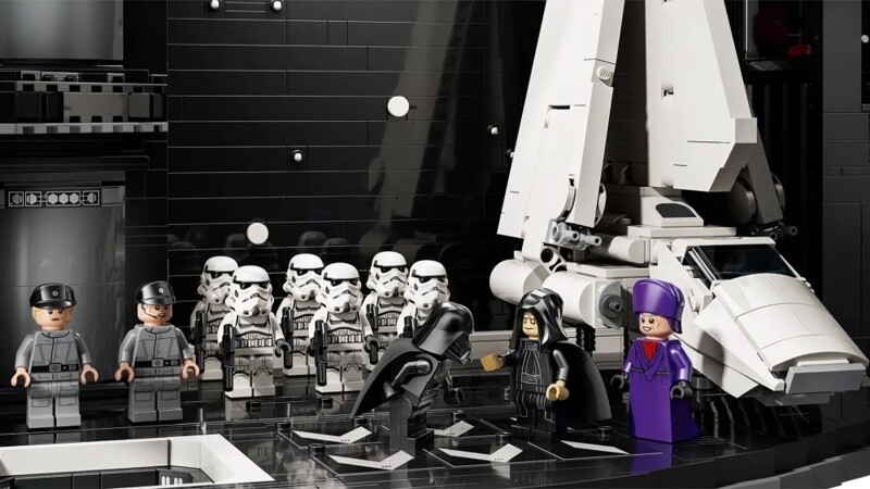 Гигантская Звезда Смерти из 9023 деталей LEGO