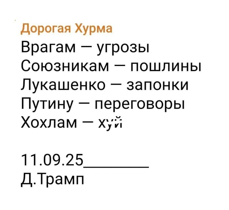 Лишь о политике