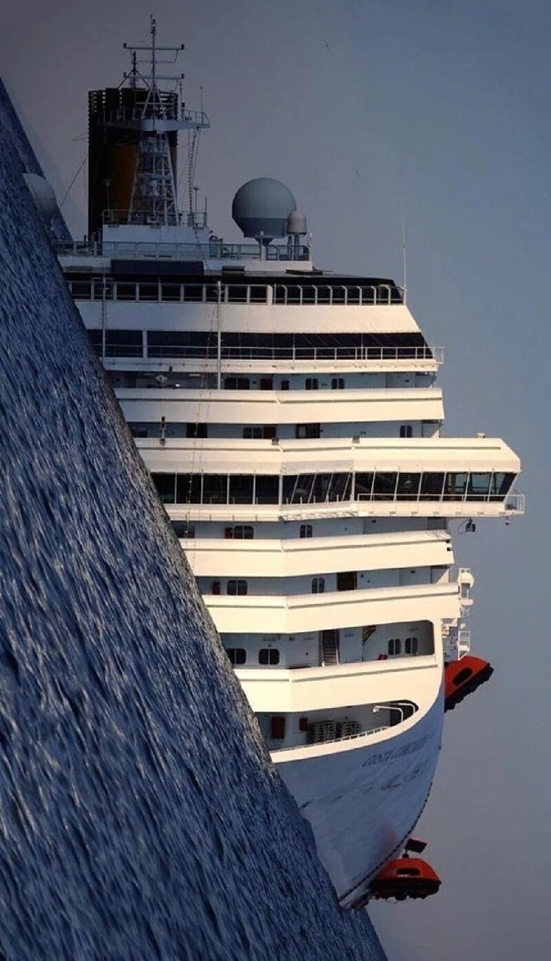 3. Крушение лайнера Costa Concordia в ночь с 13 на 14 января 2012 года в Тирренском море вблизи итальянского острова Джильо