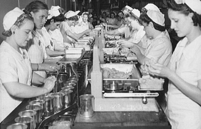 Производили тушёнку преимущественно в двух штатах.