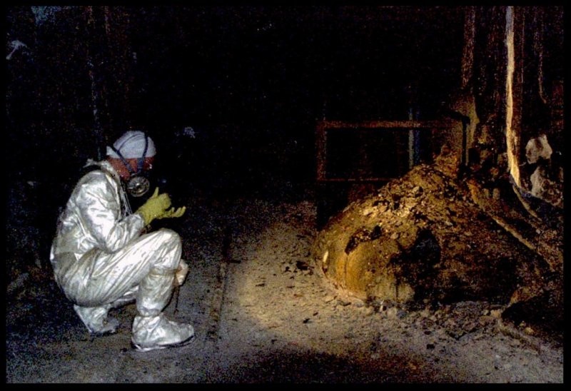 9. «Слоновья нога» в Чернобыле, 1996 год