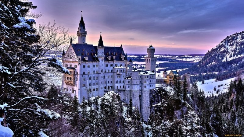 3. Замок Нойшванштайн, Германия