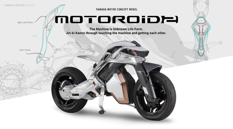 Yamaha показала, как будет выглядеть байк будущего