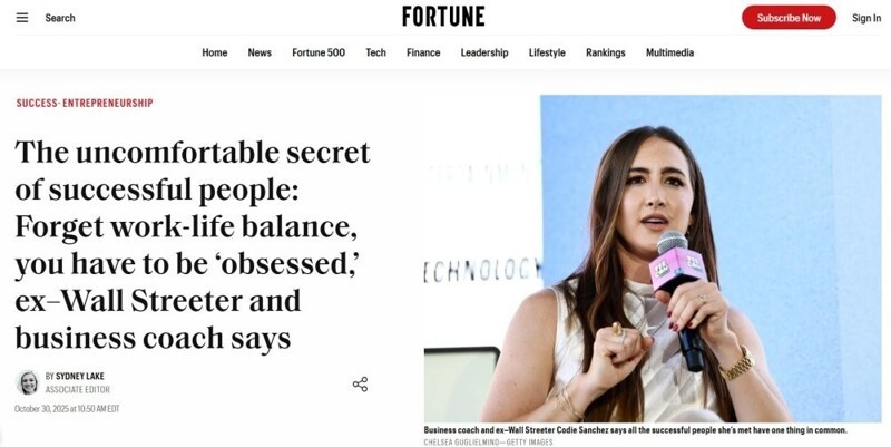 Забудь про баланс: миллиардеры раскрыли секрет успеха