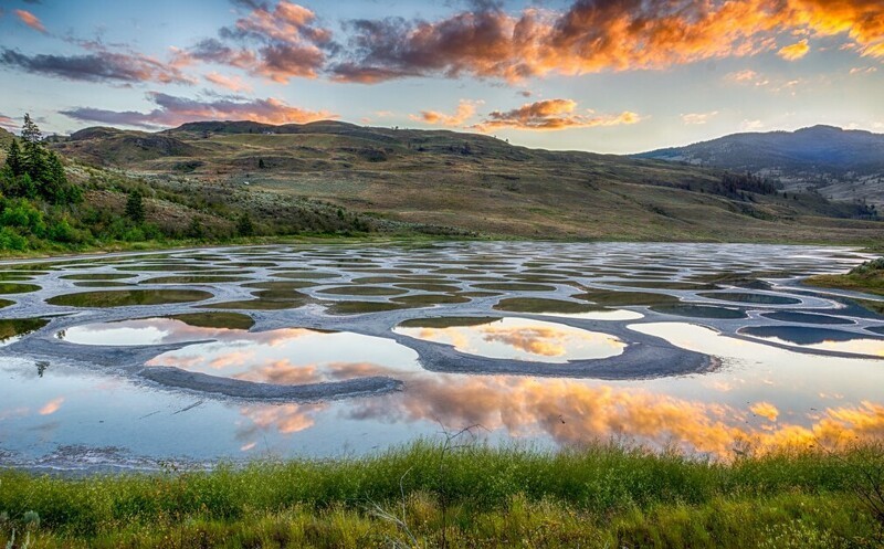 10. Пятнистое озеро Клилук, Британская Колумбия, Канада
