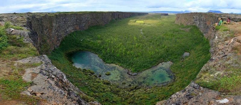 4. Каньон Асбирги, Исландия