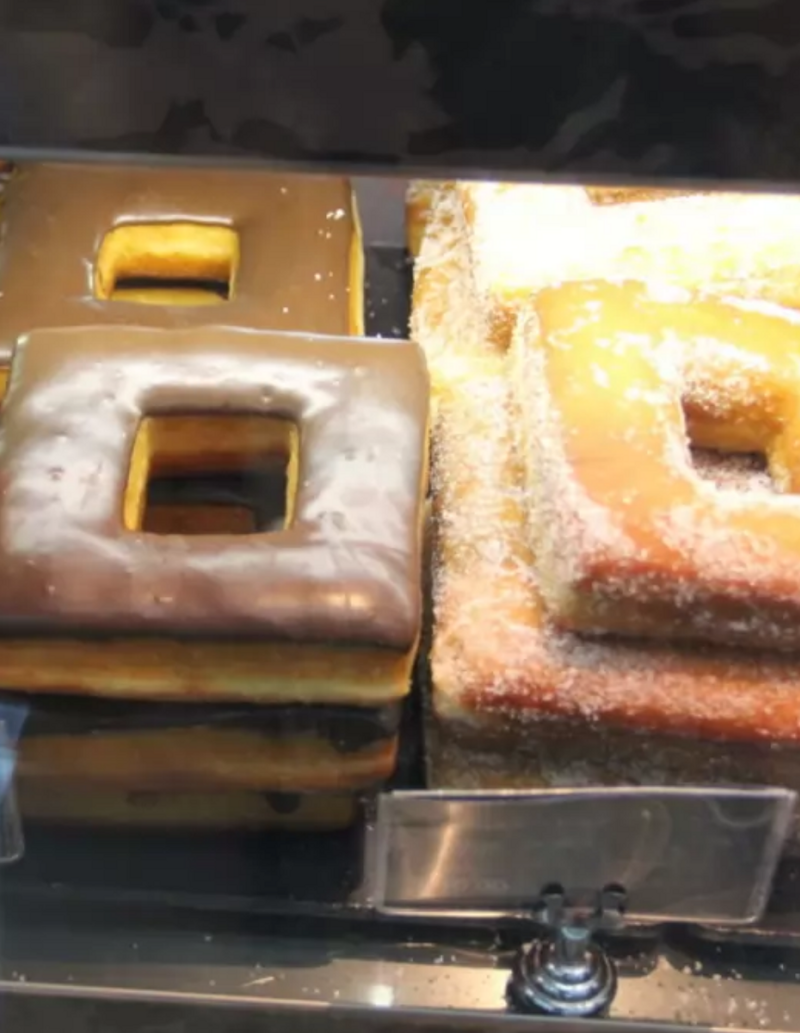 15. Кто сказал, что пончики обязательно должны быть круглыми?