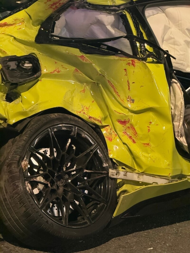 ДТП в Санкт-Петербурге "БМВ vs Трамвай vs Полиция"