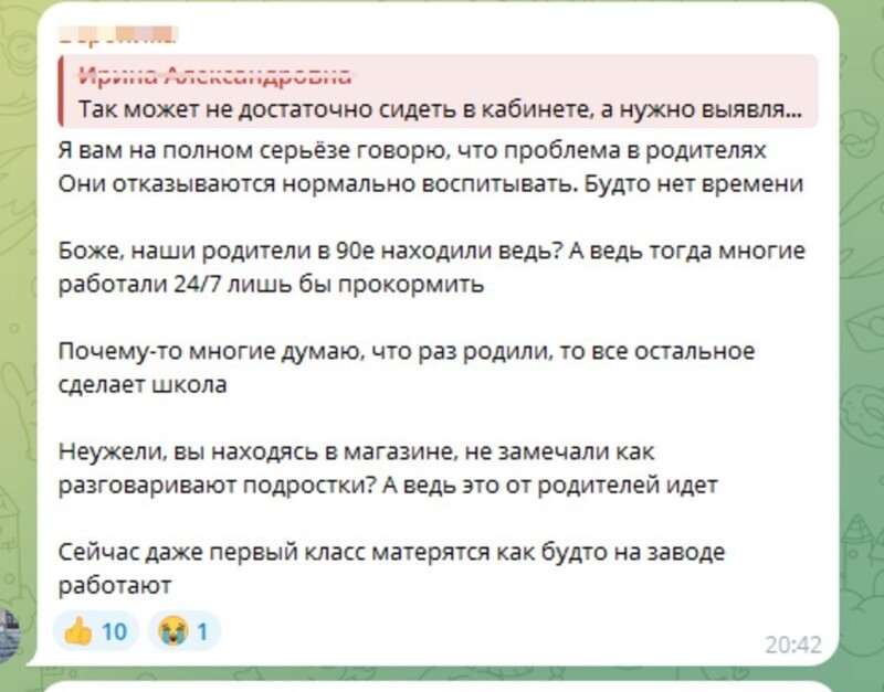 "Мария Дмитриевна, здесь ужас!": в Подмосковье школьник напал на одноклассника и избил его