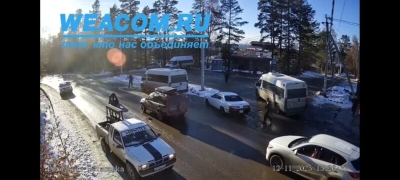 ДТП в Иркутске "Сохранилась и пошла..."