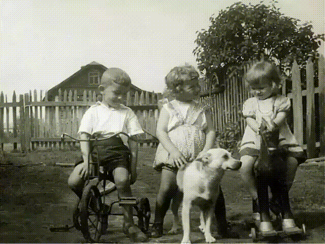 ИИ фотографии времен СССР