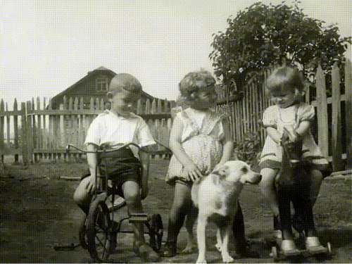 ИИ фотографии времен СССР