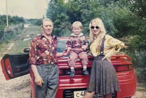 ИИ фотографии времен СССР