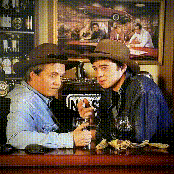 Андрей Соколов с Сергеем Бодровым